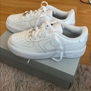 White Nike Air Force one